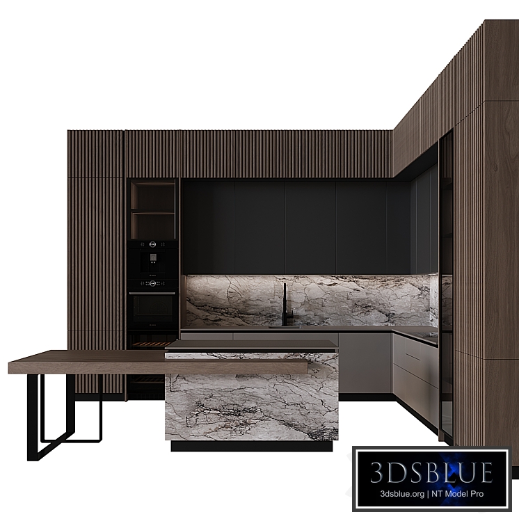 Kitchen in modern style 48