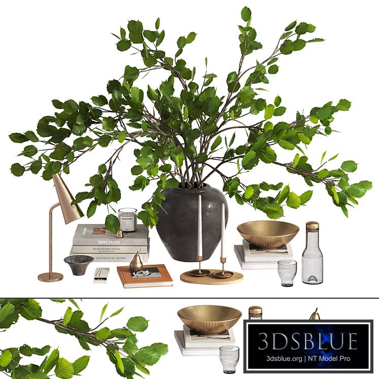 Branches bouquet decorative set