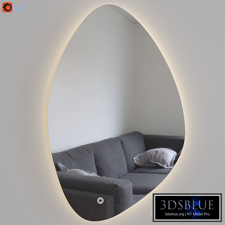Onyx Extra illuminated mirror