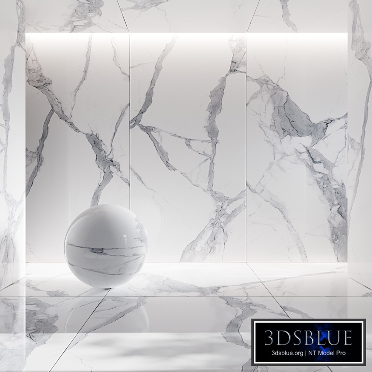 Porcelain tile Neodom Statuario Satin