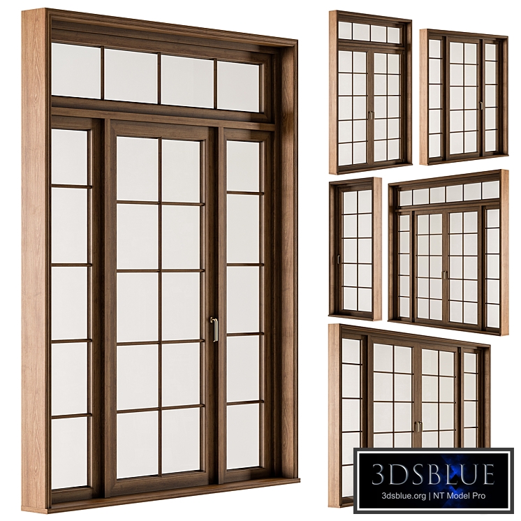 Classic Wooden - Windows Set 25