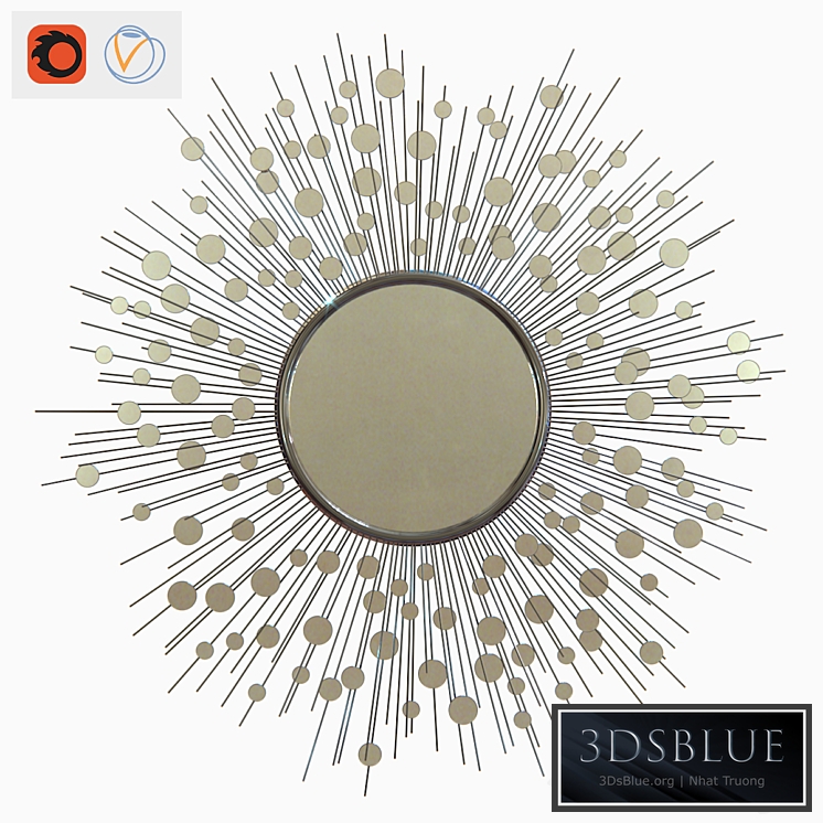 Baker furniture CONSTELLATION MIRROR
