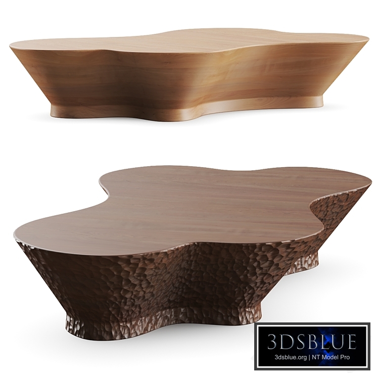 Louise Liljencrantz Ssu Smooth & Carved Coffee Table