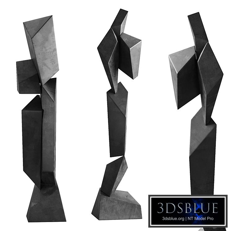 408 interior sculptures 15 minimalistic abstract modern angular artwork 01