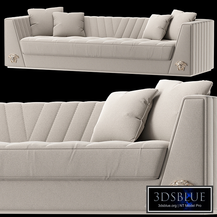versace home via gesu sofa