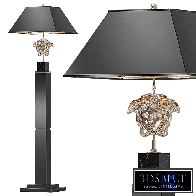Versace Home Medusa Floor Lamp