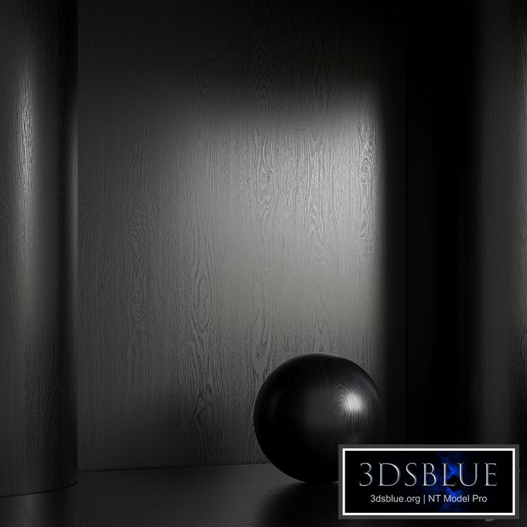 Wood material seamless 47 black