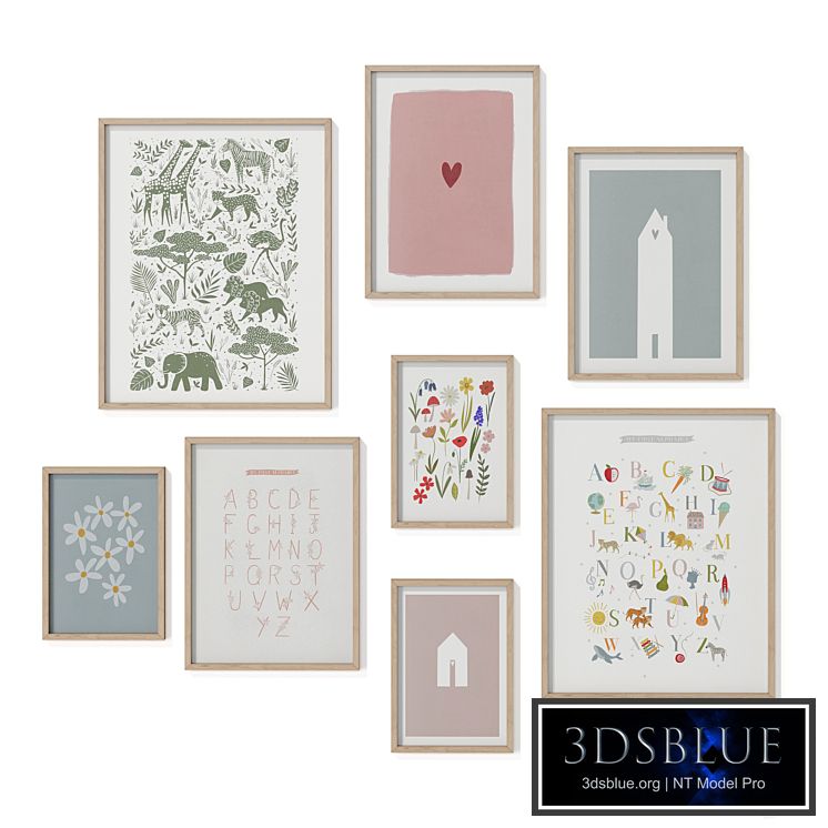 Posters for the nursery from The ducks in a row