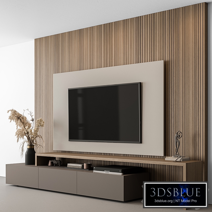 TV Wall Wooden - Set 102