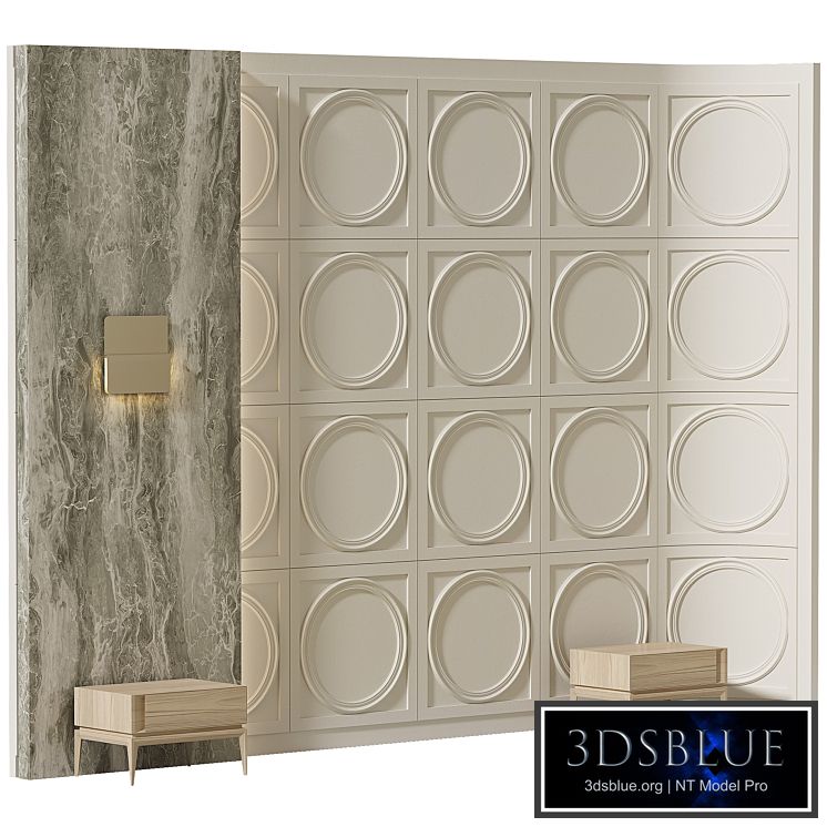 Decorative wall composition 70