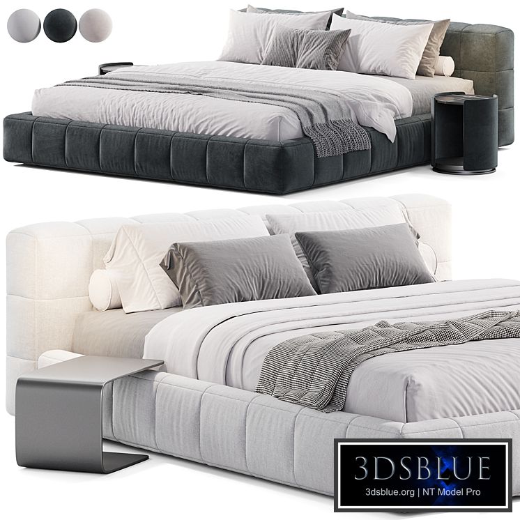 Terence bed by Valentini