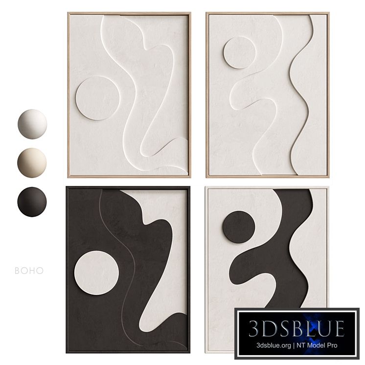 3DArt Relief Boho NG1