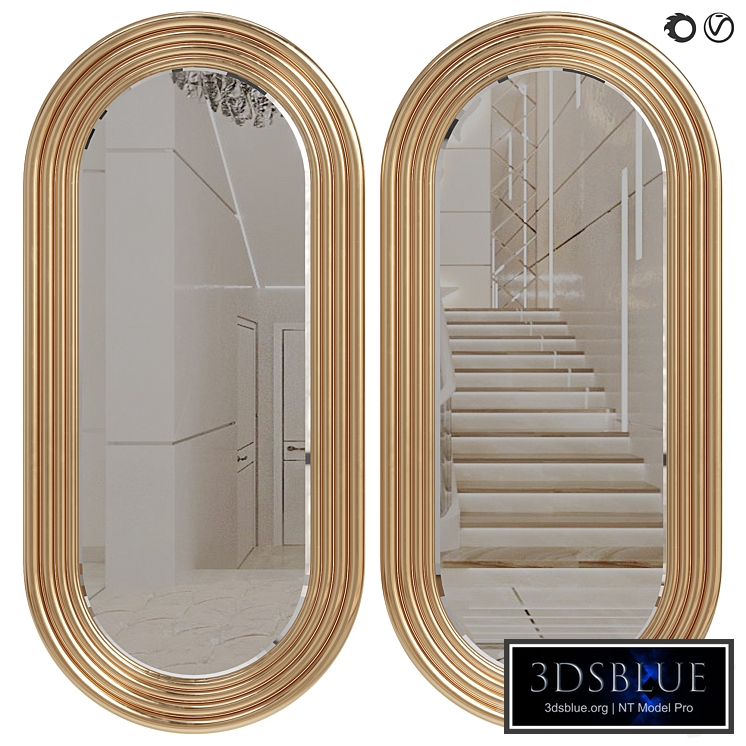 Newton Mirror Boca Do Lobo