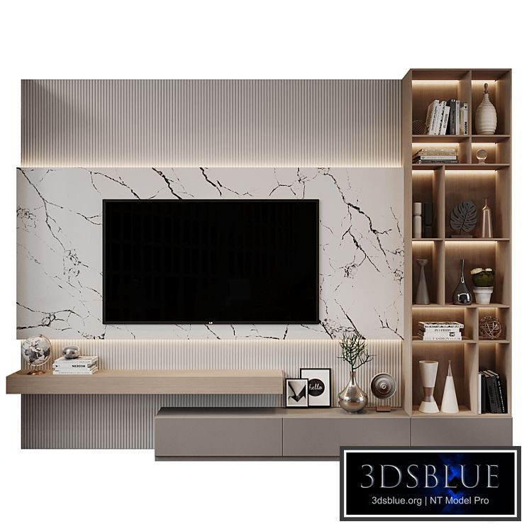 Plywood Tv Shelf KTV089