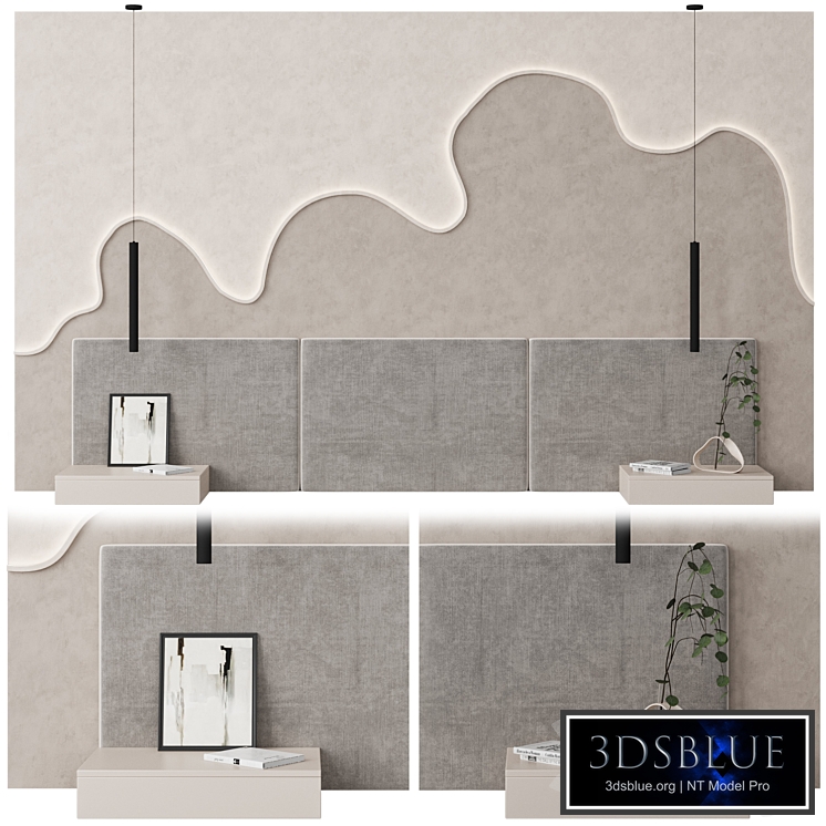 Headboard / Decorative panel for bedroom 11