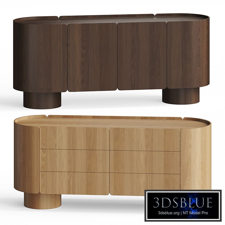 Lulu and Georgia Raphael Dresser Sideboard Table