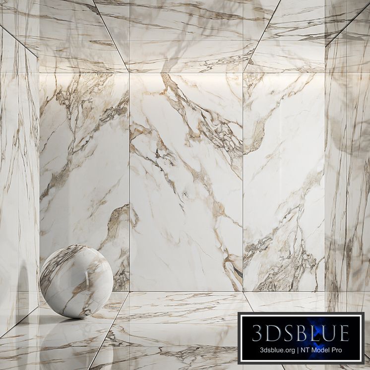 Porcelain tile Laparet Calacatta Bronze