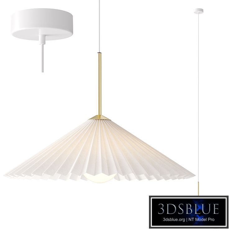 H&M Home Pendant lamp with pleated shade