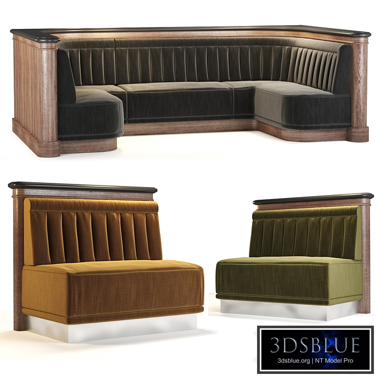D0. Restaurant sofa