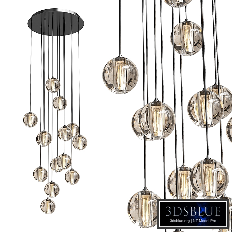 crystal hanging light