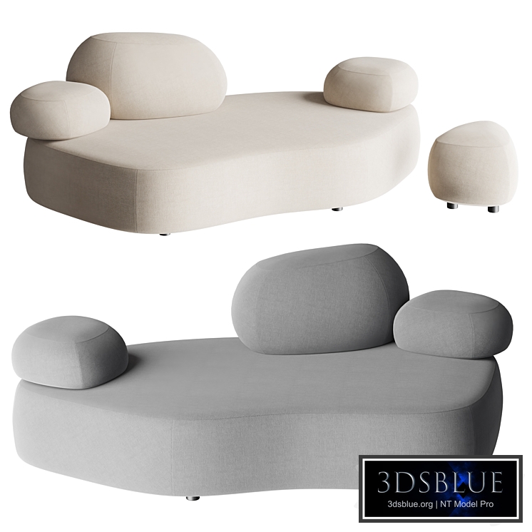 Moroso PEBBLE RUBBLE | Sofa