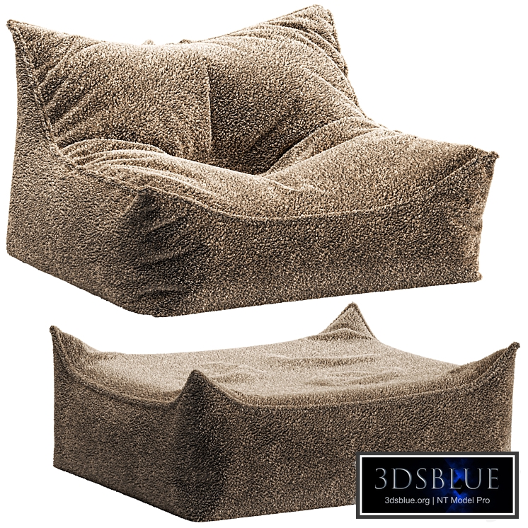 WIGIWAMA Biscuit Beanbag Chair