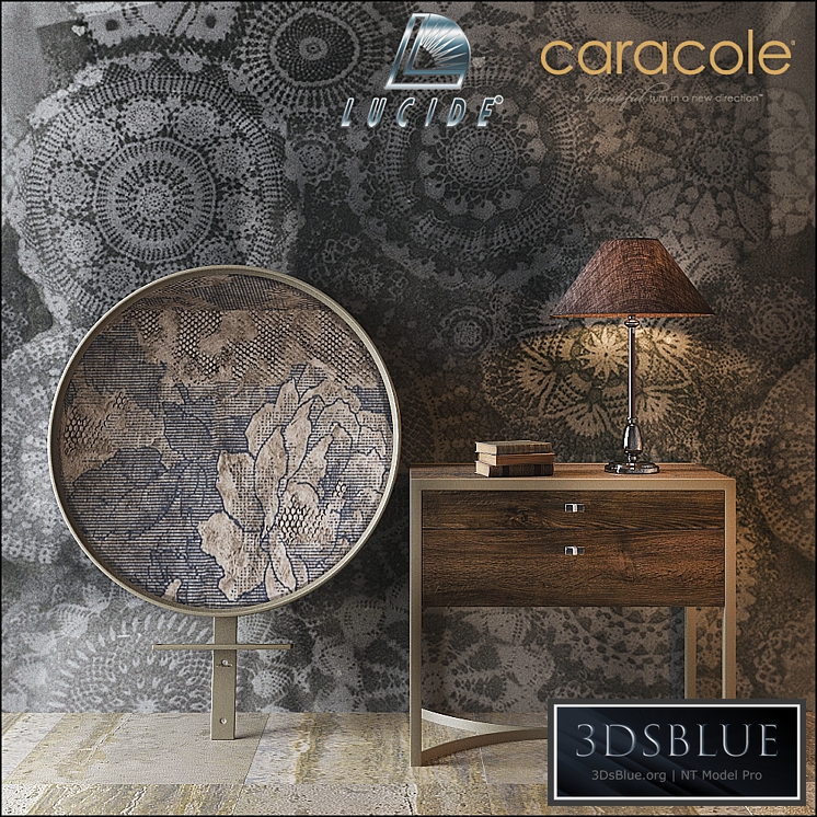 CARACOLE Nightstand ATS-NITSTD-001