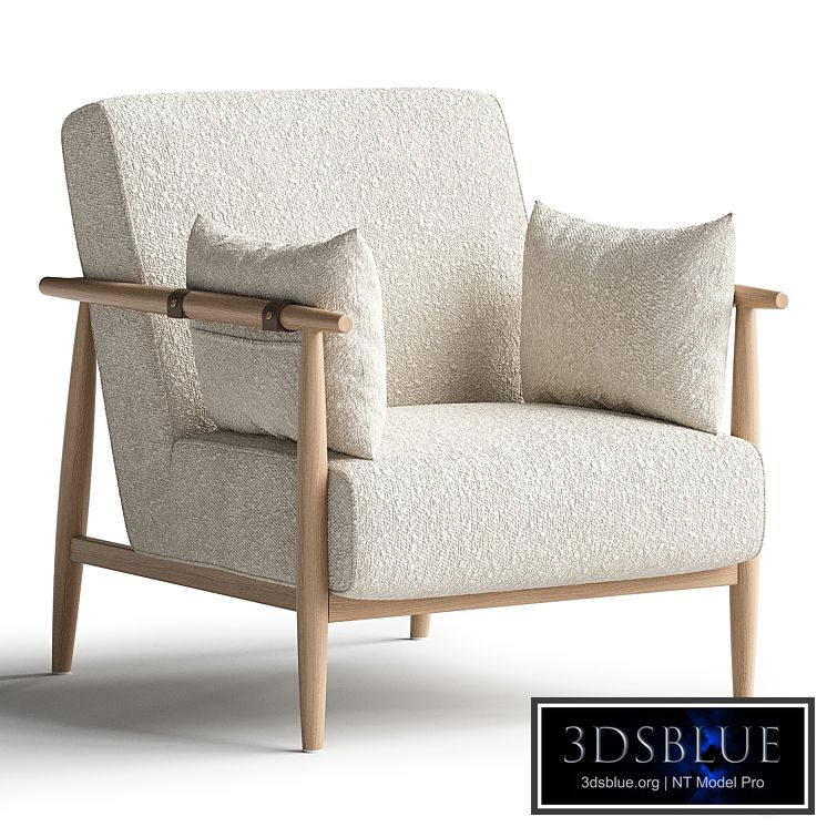 Sirolo oak armchair