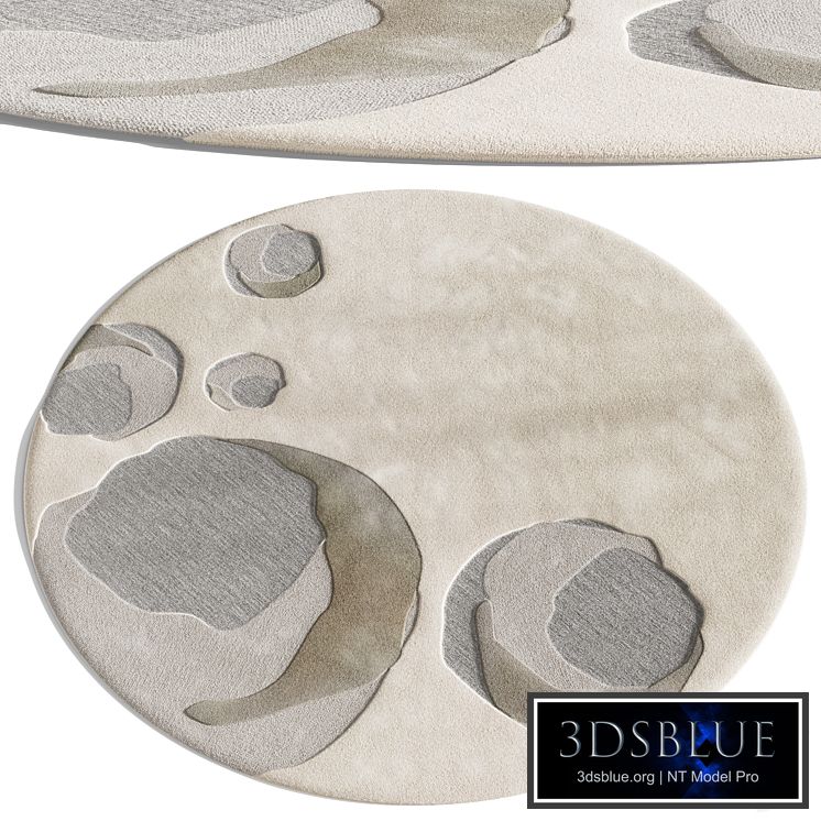 Guilin Round Rug TMJ Design