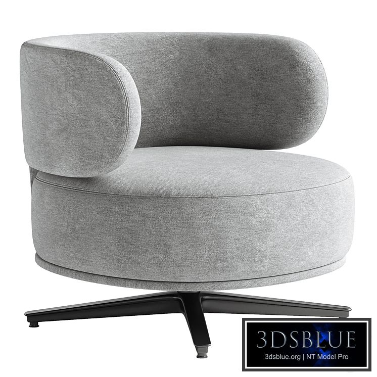 AKIKO LOUNGE Armchair By Gallotti&Radice