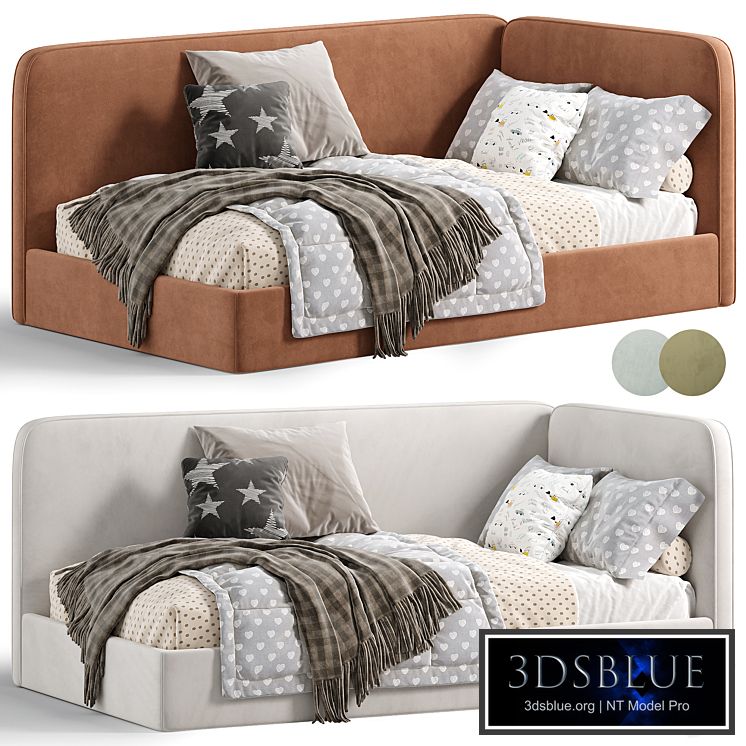 Corner bed Bruni kids