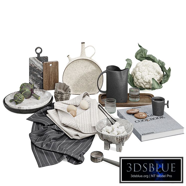 Decorative set for the kitchen