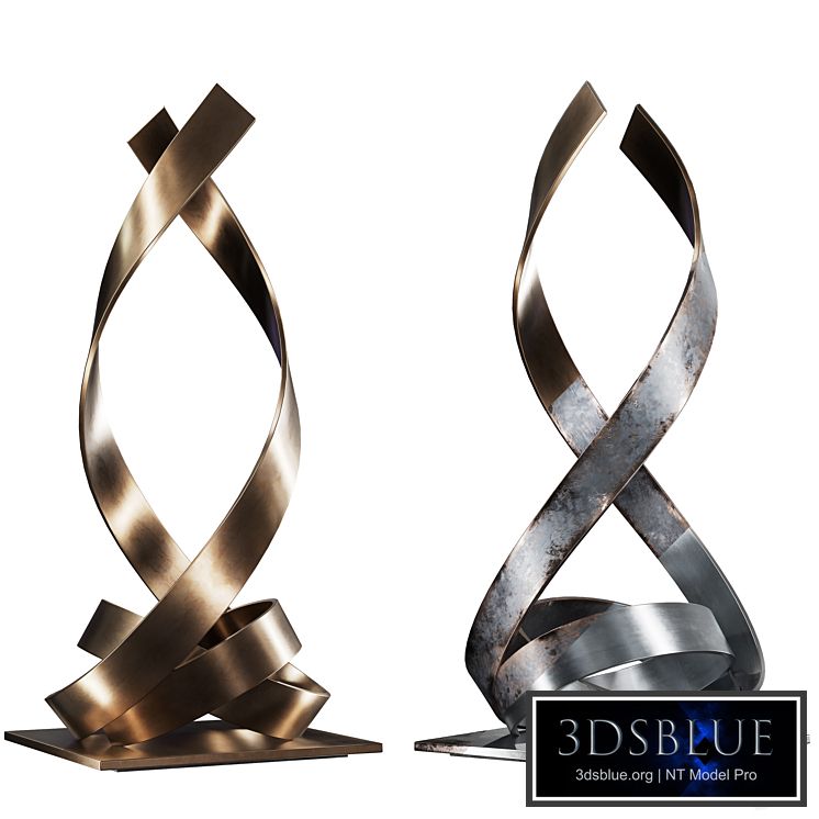 Sculpture Damon Hyldreth Knot 03