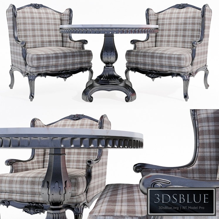 The chairs and table factory Roberto Giovannini