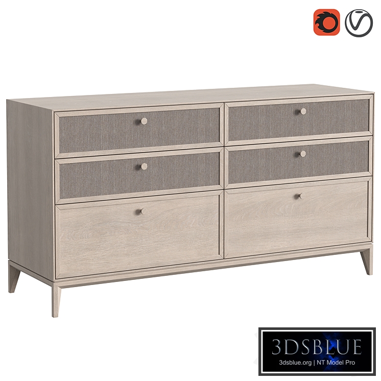 Tie chest of drawers by Dantone Home