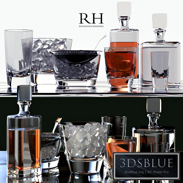 Restoration Hardware Pierpont Barware Collection