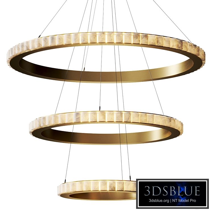 CTO Lighting Avalon Triple Chandelier