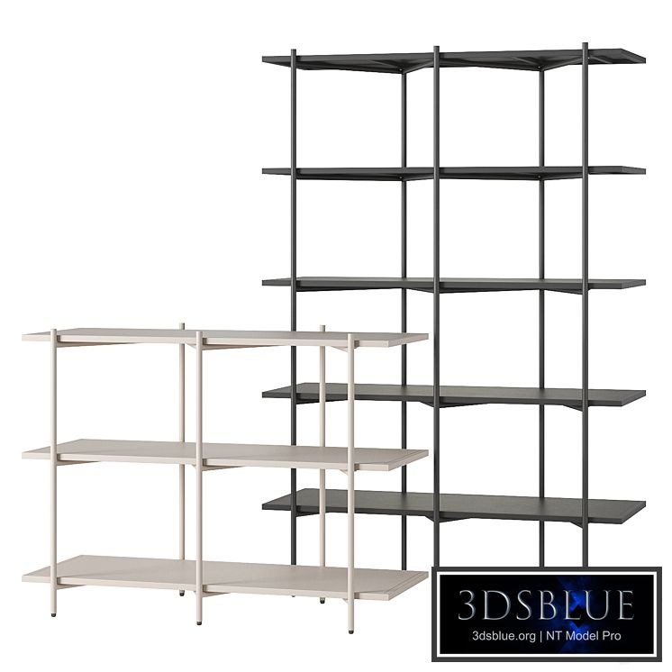 RJ living cross shelving