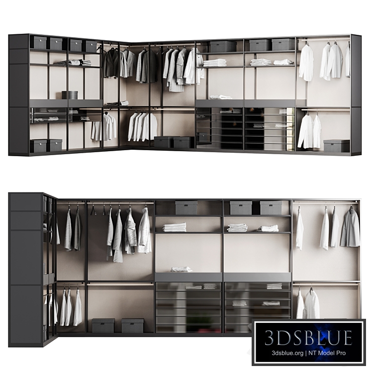 dressing room Poliform SENZAFINE 2