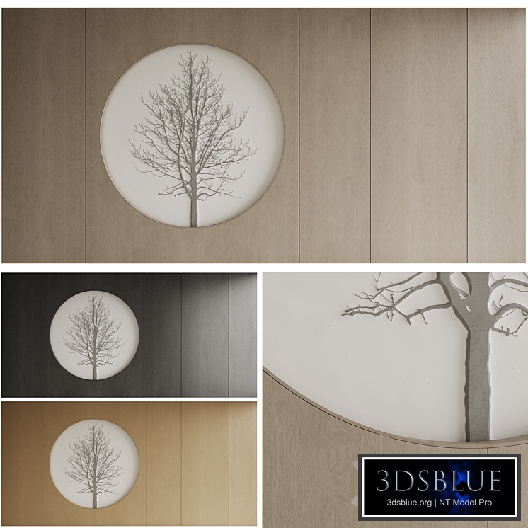 Japandi decorative panel 010