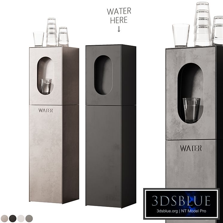 438 Purifier The Apas Monolith Water Cooler by Vova Alekseev