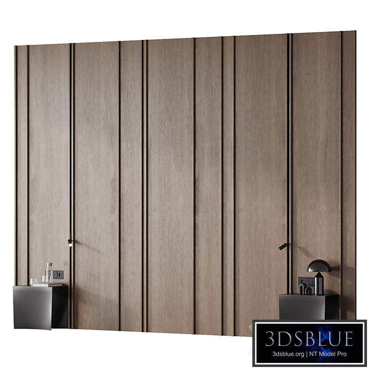 Headboard 002 | bedroom headboard | Wall composition