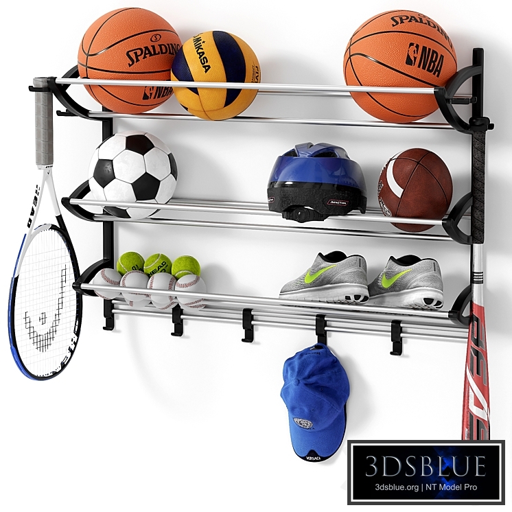 Sports set. Inventory. Organizer 123
