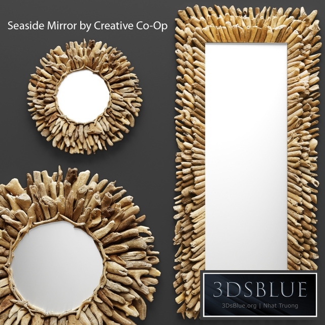 Seaside Mirror by Creative Co-Op