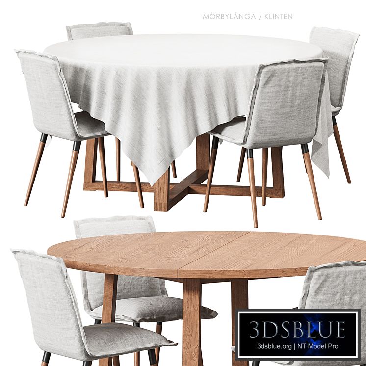 MORBYLANGA KLINTEN Table and chairs IKEA