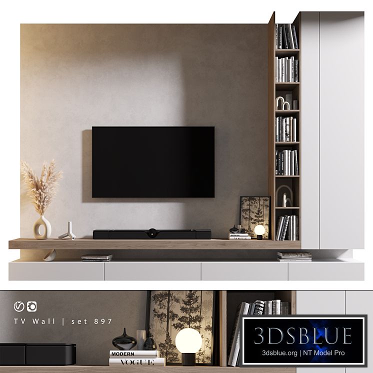 TV Wall | set 897