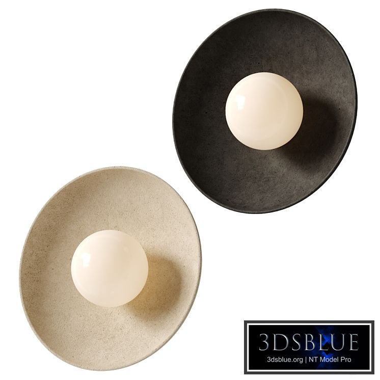 Handmade Ceramic Dish Wall Sconce - Lighting Collective
