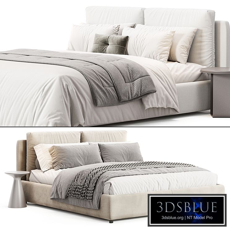 BAYPORT bed by Diotti