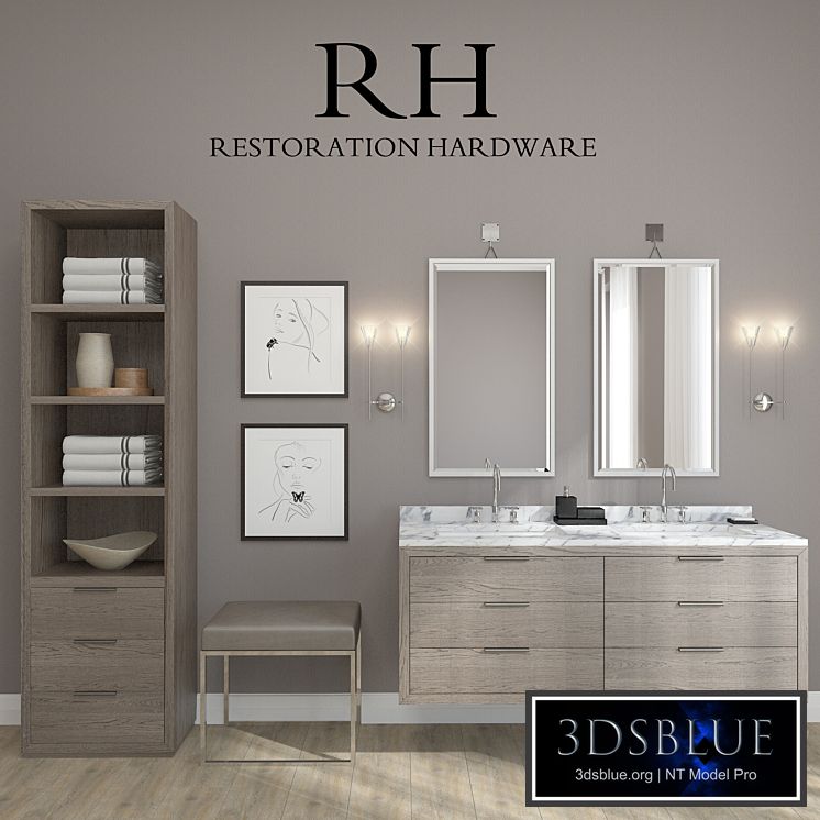 RH Machinto floating vessel vanity sink