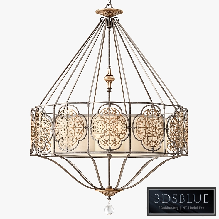 Murray Feiss Marcella 4 Light Uplight Chandelier
